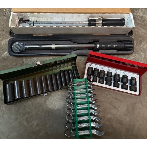 Automotive Tools-  Wrenches, Sockets, Rachets, Torque Wrenches & More