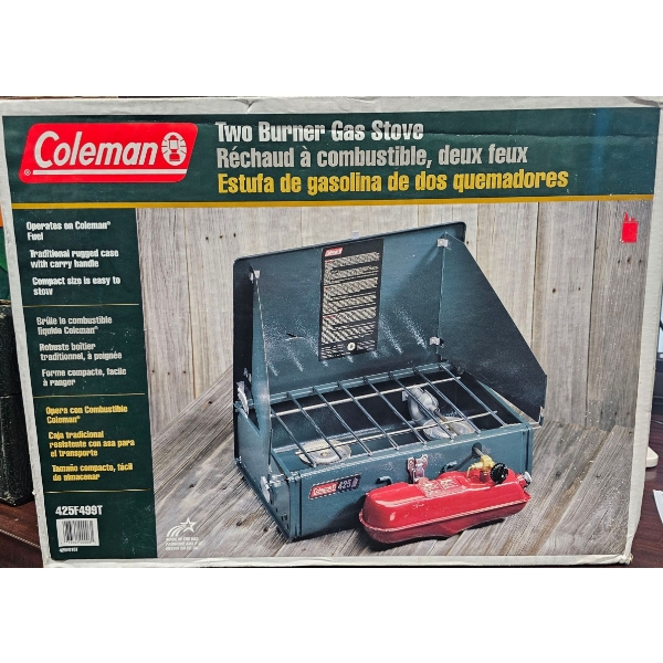 Coleman Two Burner Gas Stove