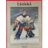 Image 2 : Framed Steve Csorba Lithograph Poster Grant Fuhr Of The Oilers Stanley Cup Champioon Series 18''*24'