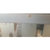 Image 2 : Sapporo Mirror w/ Frosted Stripes 28.5 X 17 (Holes in Frame as Shown From Prior Wall Attachment)