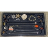Image 1 : Tray Of Beautiful Vintage Jewelry Necklaces, Bracelets, Earrings & More