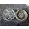 Image 4 : Onyx Marble Goblets and Dish, 1950's S&P Shakers, Starburst Coasters, Mortar and Pestle