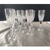 Image 4 : Set of 8 Vintage Godinger Champagne Flutes in Dublin Pattern
