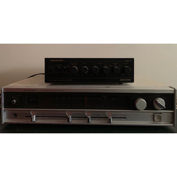 Llyodds Stereo Multiplex Receiver w/ Memorex Surround Sound Amplifier Mo.M-DS-10