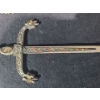 Image 5 : Decorative Sword in Sheath Total Length 6 x 32, Stone Missing as Shown on Handle