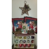 Decorative Seasonal Assortment - Throw Pillows Ornaments Hanging Stars & More