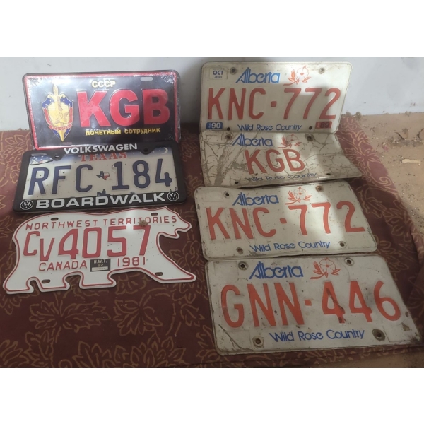 License Plate Collection 