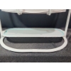 Image 4 : Like New Fisher Price Soothing Motions Bassinet with Crib Pad and Mobile - 38"W x 30"H x 21"D
