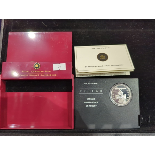 2006 Victoria Cross Proof Silver Dollar 99.99% 25.17g