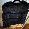 Image 3 : Bianca Nygard Rabbit Gorgeous Coat w/ Faux Fur Coat (~Size M) 