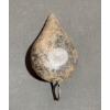Image 1 : Hand-Forged Iron Oil Lamp with Loop Handle