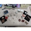 Image 1 : Costume Jewelry Including Brooches, Necklaces, and Bracelets