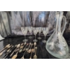 Image 8 : Dishwasher Cleaners, Glassware Set, and Souvenir Spoon Collection