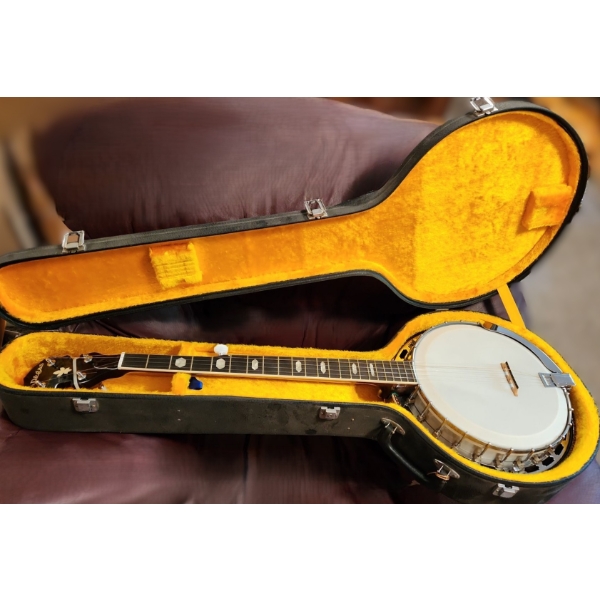 El Degas 5 String Banjo, Made in Japan w/ Case 