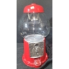 Image 1 : Carousel Red Gumball Machine with Glass Globe and Coin Mechanism