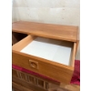 Image 3 : Art Deco Teak Hand Made Dresser With A Small Storage Shelf L52 H31 W18 