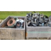 Image 1 : Two Pallet Boxes 41 W, 48 D, 25 T and 27 T, w/ Cutting Torch Hoses, Cutting Visors