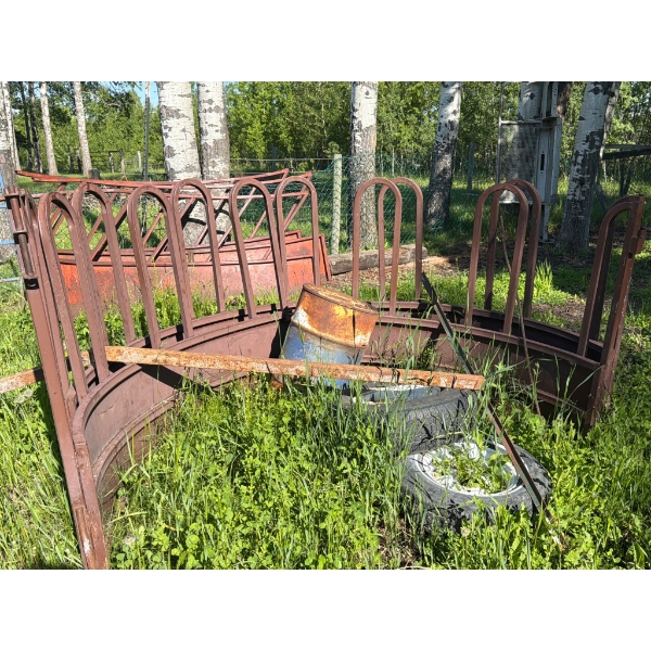 Metal Animal Feeder Panels for Livestock