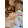 Image 1 : Assorted Table Cloths, Bag of Vintage Scarves, Vintage Hats 