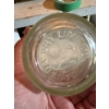 Image 3 : mint condition, Vintage beverage company and a glass no seem hand blown clear bottle