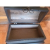Image 5 : Vintage Storage Trunk 37 W, 21 D, 22 T, Wooden Box 17 W, 9 D, 8 T  