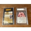 Image 2 : Graded Hockey Cards - Jeff Cowan (Grade 9) w/  Valeri Bure 