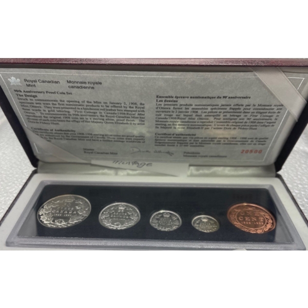 90th Anniversary Proof Coin Set