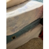 Image 2 : Double Bed with Air Mattress and Wooden Storage Headboard Matches Lots 15&16