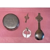 Image 1 : Scottish Sterling Silver Caddy Spoons - Total Weight 31.08g