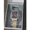 Image 1 : "Caravelle" Bulova Watch w/ Stainless Steel Bracelet and Diamond 