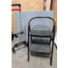 Image 5 : Utility Equipment: Magna Cart Folding Hand Truck, Two-Step Folding Ladder, and Folding Table