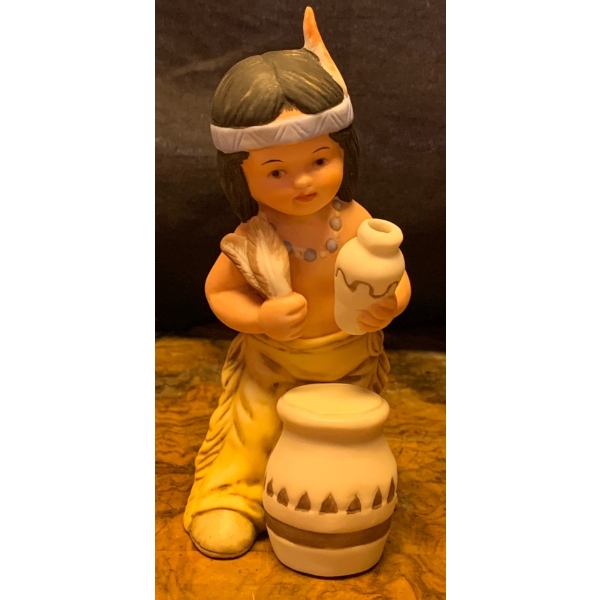 Gregory Perillo - Sage Brush KIds 'Topless Indigenous Girl' 4L