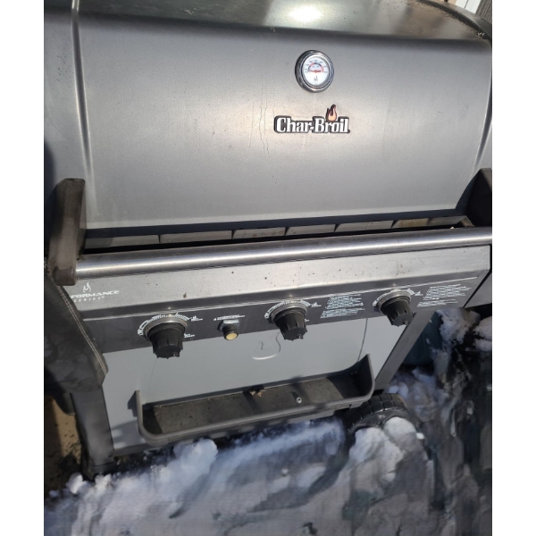 Char-Broil BBQ, Includes Cover and Propane Tank 70 w, 51 h, 24 d