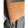 Image 2 : Wood Wardrobe with Mirror, Carved Accents and Cedar Interior