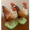 Image 4 : ROYAL DOULTAN Porcelain Figures - 'Pickwick' 4T w/ Hen & Rooster S+P Shakers 