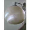 Image 2 : Vintage Floor Lamp with White Shade 61 T, 13 Diameter Base 