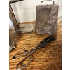 Image 3 : Vintage Cast Iron Meat Mincer or grinder Porkert model made in Czechoslovakia. Vintage cowbell, hair