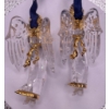 Image 2 : Swarovski Crystal 2 Gold and Crystal Angels
