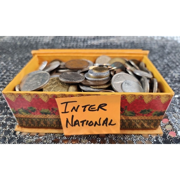 That's So International !!  Here Is A Collection Of Mixed International Coins To Enjoy !!