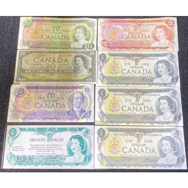 Collection of Canadian Paper Money