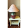 Image 1 : Nautical Themed Lamp, 31In Tall, w/ Side Table 