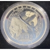 Image 2 : 2015 $20 Wood Buffalo & Sichuan Giant Panda Silver Coin 31.39 Grams