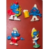 Image 2 : Vintage Smurf Collectors Cartoon Characters w/ Mushroom House