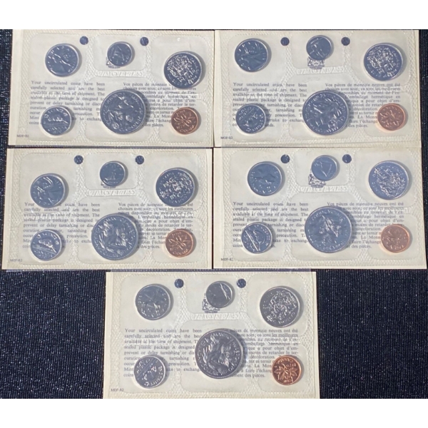 1970 Canadian Uncirculated Coin Sets