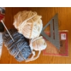 Image 8 : Vintage Seamstress Paterns w/ Chunky Wool & Assorted Sewing Supplies 