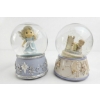 Image 3 : Precious Moments MUSICAL WATER BALL Snow Globe And More.