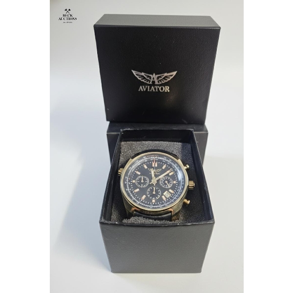 Aviator F-Series Gents Tachymeter Pilot Watch.