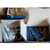 Image 10 : Boxed Giftware: Purse Mirror, Butterfly Box, Guess Necklace, Jewelry Sets, Pins- Some New Earrings 