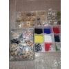 Image 5 : Assorted Craft Beads and Containers as Shown