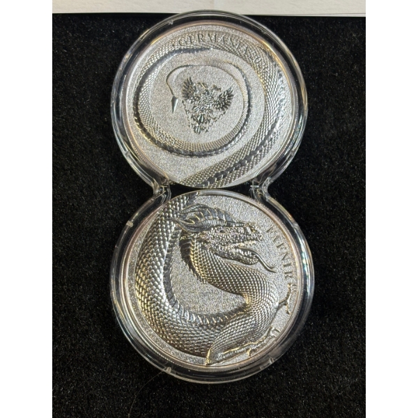 2oz Official coins of the Germania mint 2020 .9999 Silver limited to 25,000 sets